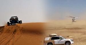 German man injured in dune buggy crash airlifted from desert