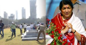 Preparations are underway for the state funeral of singer Lata Mangeshkar