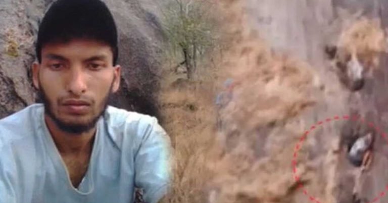 The forest department has registered a case against Babu who was trapped in Kurumbachi hill and rescued by the army.