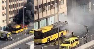 School bus catches fire in Sharjah: All students are safe