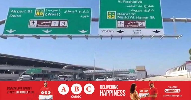 Accident on Dubai Airport Street_ Dubai Police on alert
