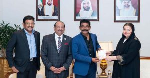 Anthony Perumbavoor receives UAE's Golden Visa