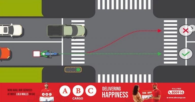 Avoid changing lanes at intersections, Abu Dhabi transport authority cautions