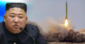 North Korea ballistic missile test in the Sea of ​​Japan
