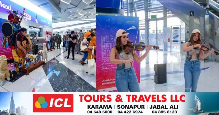 Versatile global musicians wow commuters at Dubai Metro Music Festival