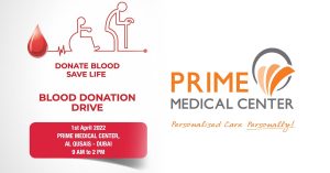 The Prime Medical Center is holding a blood donation camp on April 1 in Qusais