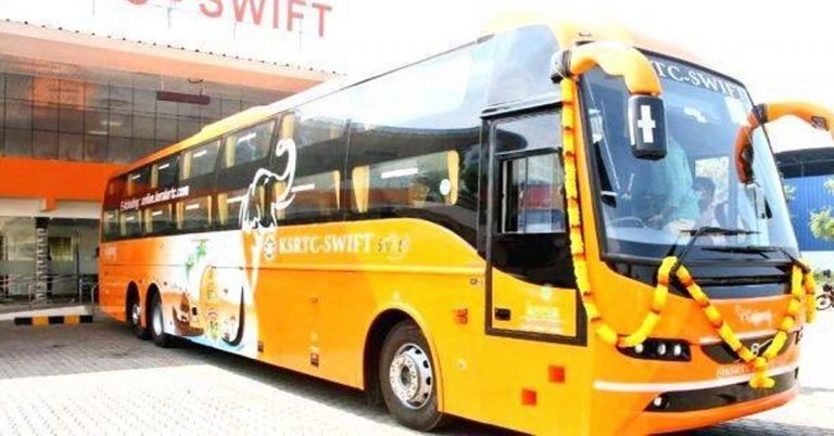 K Swift in another accident at Kunnamkulam; One person was killed when a K Swift bus hit them
