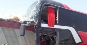 Pilgrim bus collides with truck in Saudi Arabia, killing 8, injuring 45