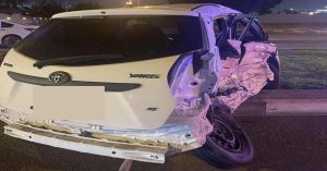 Sharjah police say a Pakistani national has been killed in a road accident in the Al Qariyan area