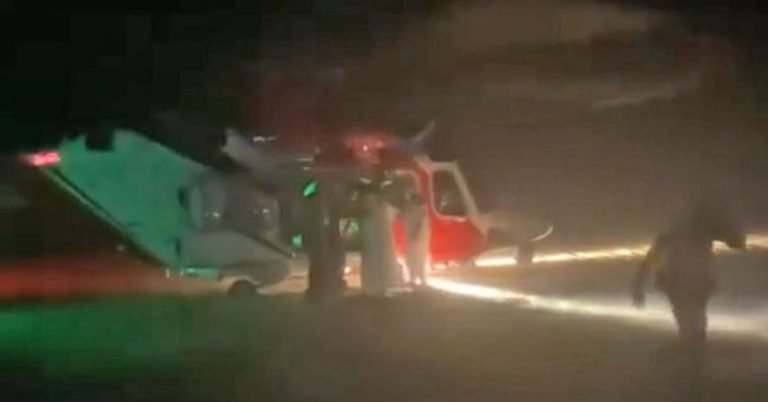 Three airlifted to hospital after car accident in Al Dhafra region desert