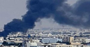 Two warehouses on fire in Sharjah industrial area_ No casualties