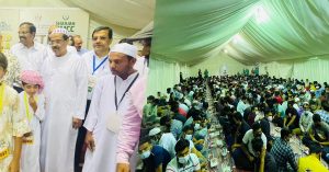 Sharjah K has already hosted an Iftar dinner for more than 20,000 people. M. C. C