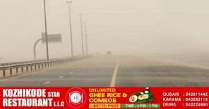 Winds up to 40 kmph: Dust storm warning in various parts of the UAE