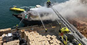 Boat fire at Dubai's Hamriya Port: No casualties