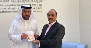 Cardiologist Dr. M. K Moosakunji receives UAE's Golden Visa