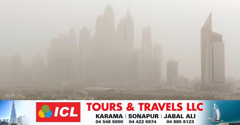 Dust storm warning for various parts of the UAE today