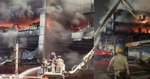 Fire near Delhi metro station- Death toll rises to 30, search ends
