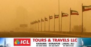 Flight operations halted as dust storm blankets Kuwait