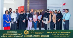 Indian students who had to drop out of Ukraine received scholarships from the University of Ajman.
