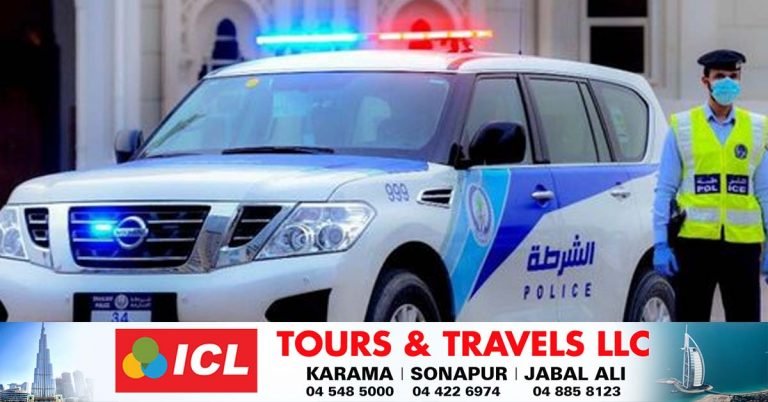 Sharjah police arrest an Arab driver who failed to hit a passerby within 45 minutes