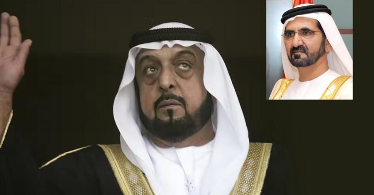 Sheikh Mohammed condoles on the death of His Highness Sheikh Khalifa, President of the United Arab Emirates