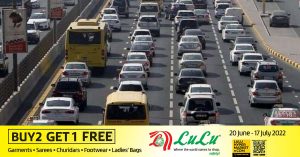 Dubai motorists alert- Obstruction on Al Khail Road affecting traffic towards Abu Dhabi