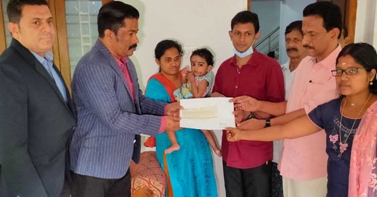 Lulu Group donates Rs 25 lakh for Gauri Lakshmi's treatment in Palakkad