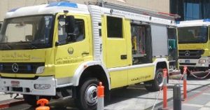 One person has died in a building fire in Abu Dhabi