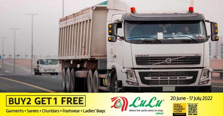 The authority said that the schedule for moving the truck in Sharjah has been changed