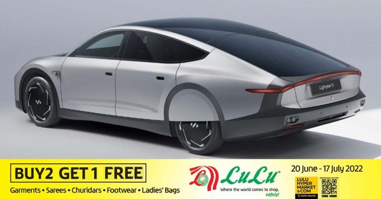 The world's first solar powered vehicle 'Lightyear 0' is coming to the UAE soon.