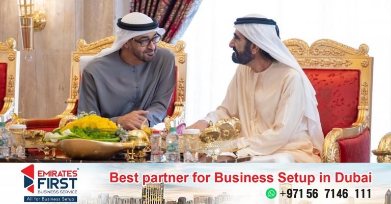 UAE President Sheikh Mohammed bin Zayed visits Vice President Sheikh Mohammed bin Rashid to discuss development and progress of the country.