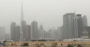 Warning that the sea may be turbulent- Dusty weather in the UAE today