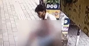 A young man committed suicide by stabbing himself in the middle of the road in Ernakulam, injuring his neck and hand.