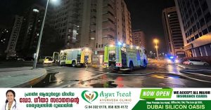 Abu Dhabi Police, Civil Defence successfully put out building fire