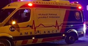 A biker died after crossing a red signal in Umm al-Quwain