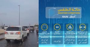 Rain in Abu Dhabi: Warning to watch out for changes in speed limit