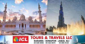 The Sheikh Zayed Grand Mosque and Dubai Fountain have made it into the top 20 most beautiful sights in the world.