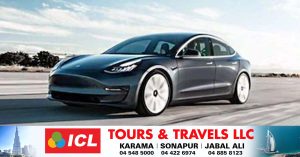 Trial operation begins-Tesla Model 3 is now in the fleet of Dubai Taxi Corporation