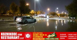 Abu Dhabi Police has issued a traffic warning due to rain in some parts