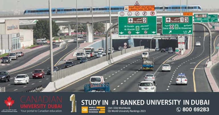 Dubai- Police warns of accident, traffic jam on key road