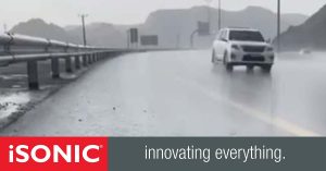 Heavy rain on Dubai - Al Ain Road, parts of Abu Dhabi and Ajman, police warn motorists