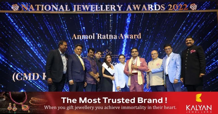 Kalyan Jewelers Managing Director T.S. Kalyanaraman 'Anmol Ratna' Award