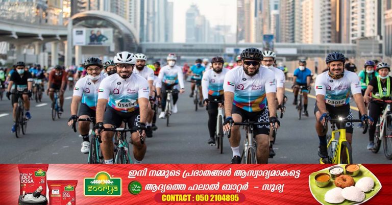 Run or cycle on Sheikh Zayed Road -Registration opens for Dubai Fitness Challenge