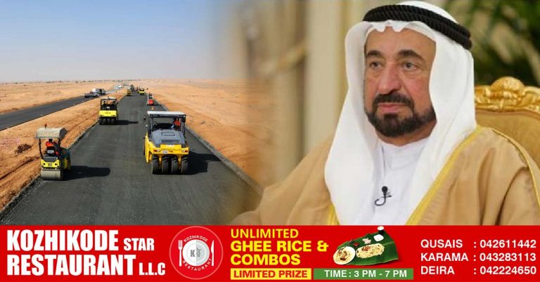 Sharjah Ruler allocates Dh160 million for paving roads in the emirate