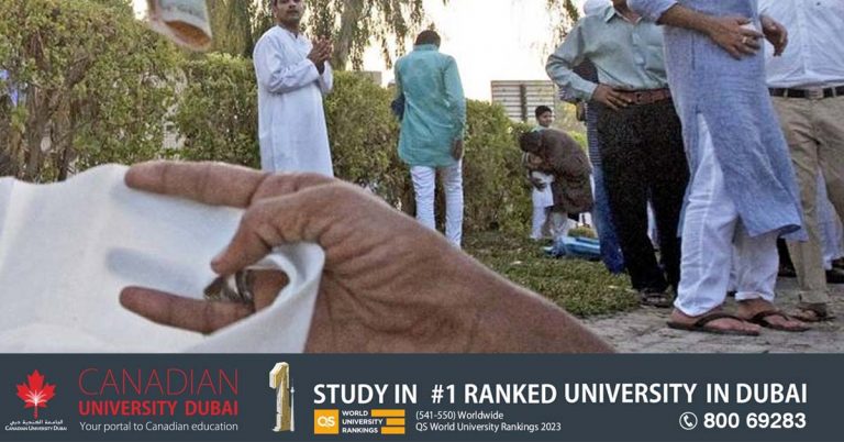 The emirate has a campaign to crack down on beggars and illegal street vendors.