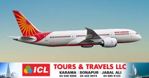 300 dirhams and 35 kg free baggage to Kozhikode: Air India with offer