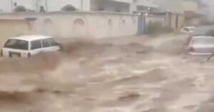 Heavy rains in Saudi Arabia- Many schools in affected areas have been closed.