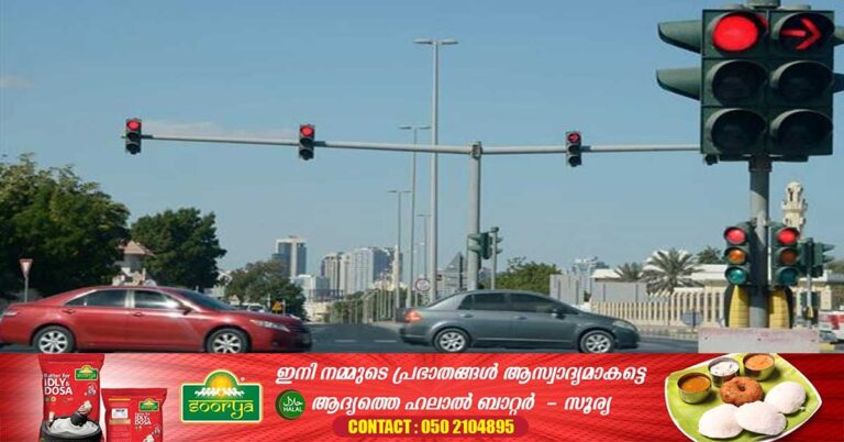 More than 90 Dubai drivers jump red lights every day