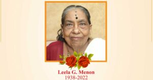 ICL Fincorp Chairman Adv KG Anilkumar's mother Leela G Menon passes away