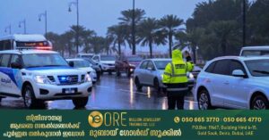 15 car accidents in Sharjah in unstable weather- Sharjah Police received more than 29,000 calls
